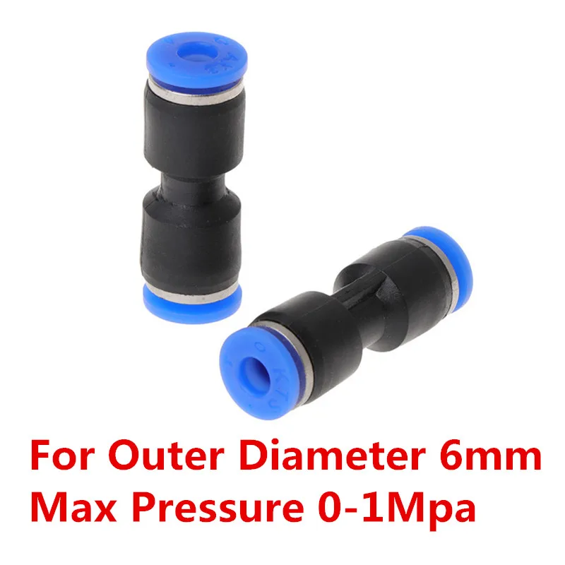 2Pcs Aquarium 2/3/4 Way CO2 Tube Connector High Pressure Design Quick-Connect Valve for Diy System Air Hose Pipe Joint | Дом и сад