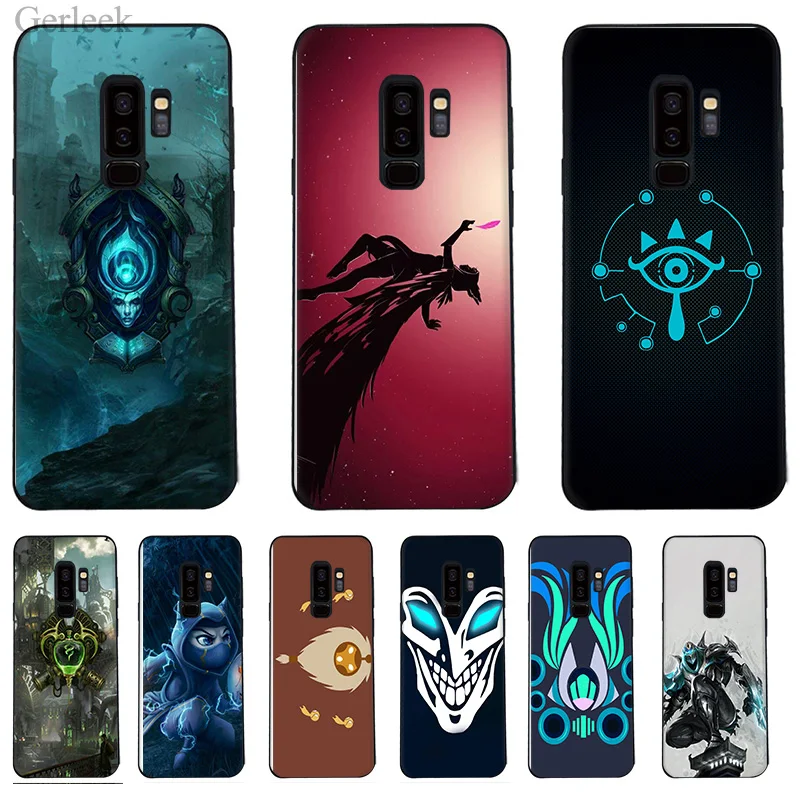 Чехол для телефона League Of Legends с цветным рисунком для Samsung Galaxy A3 S6 S7 Edge S8 S9 Plus 2016 2017.