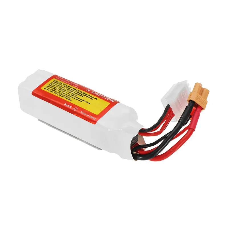 Высокое качество ZOP Power 11 1 В 600 мАч 70C 3S аккумуляторная Lipo батарея JST XT30 разъем для