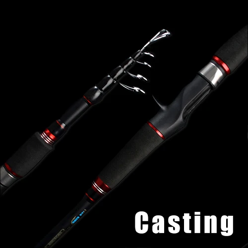 Цвет: желтый FISH KING 24T карбоновое спиннинговое Литье Удочки С. В. 10-30 г Ультралегкая телескопическая удочка Приманка Удочка 1,8 м, 2,1 м, 2,4 м, 2,7 м, 3,0 м - Цвет: Цвет: желтый