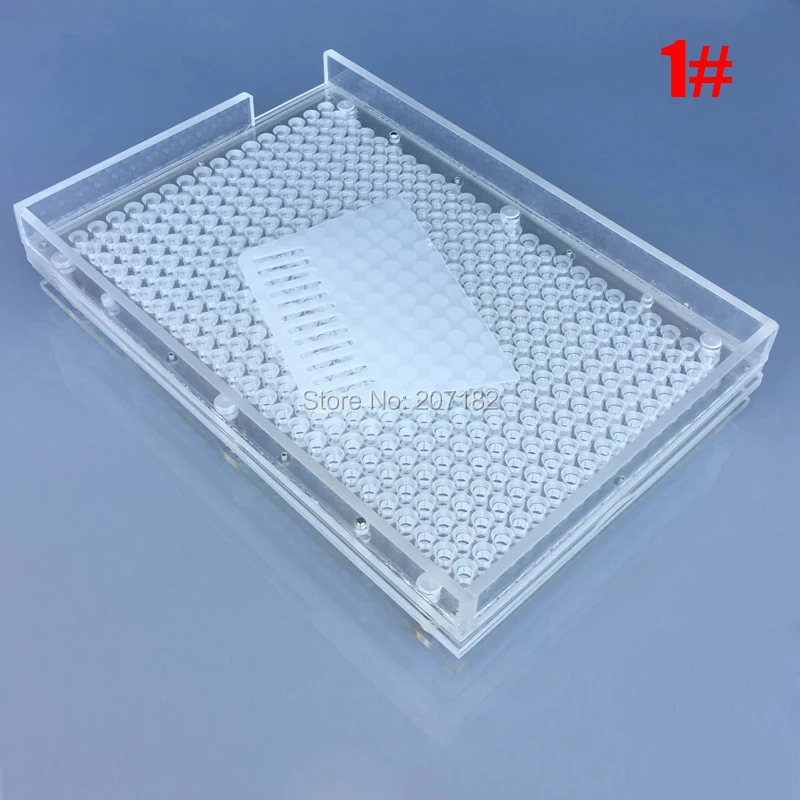 For Size 1 Capsules Новинка! 400 отверстия 00#, 0#, 1#, 2#, 3#, 4# плексигласовый капсульный наполнитель, машина для ручного наполнения капсул, капсульные наполнители - Цвет: For Size 1 Capsules