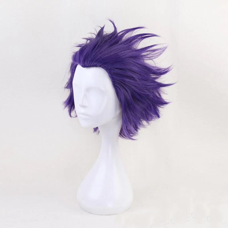 30 см My Hero Academy Baku no academic Shinsou Hitoshi фиолетовый Пушистый Короткий многослойный
