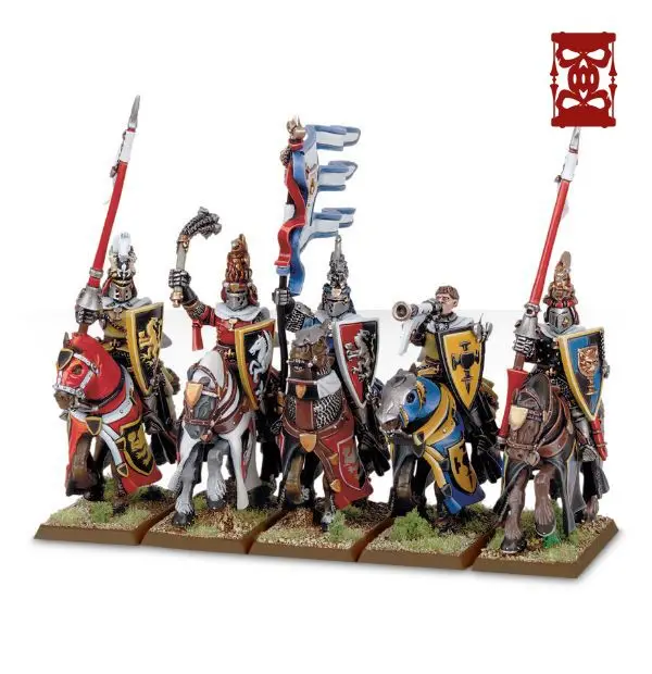 Bretonnian grail knights-металл + смола Трензель | Игрушки и хобби