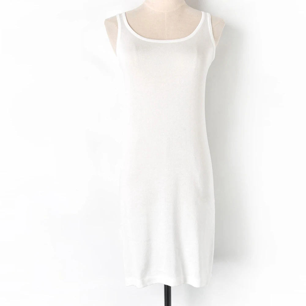 FTGSDLONG модное корейское летнее вязаное платье с круглым вырезом винтажное женское