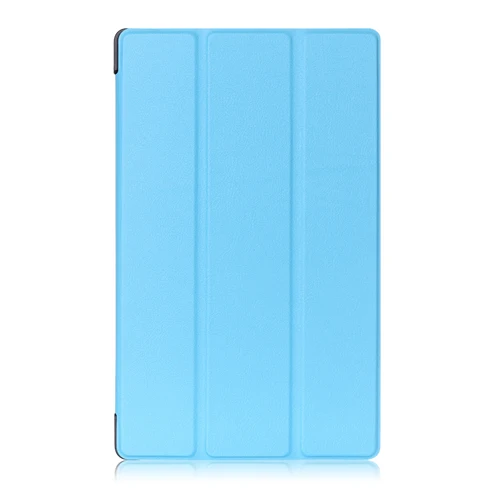 Light blue Чехол из искусственной кожи для amazon release All New Fire 8 Tablet с Alexa " HD tablet - Цвет: Light blue