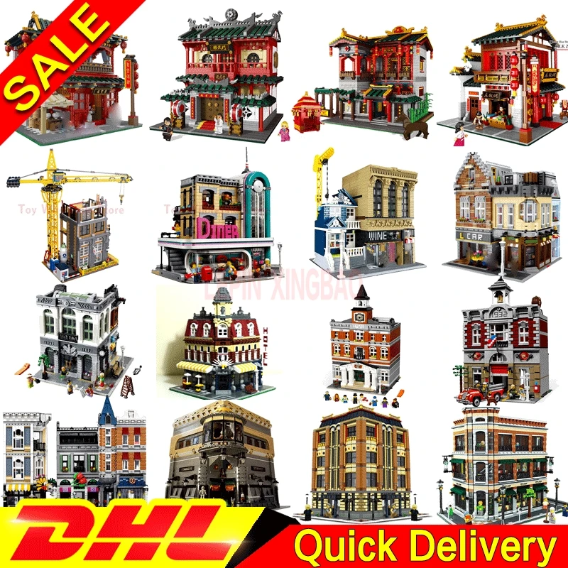DHL leleings 15019 15001 15002 15003 15004 15005 15007 15008 15011 16050 15031 15034 15035 XINGBAO 01001 модель строительные блоки