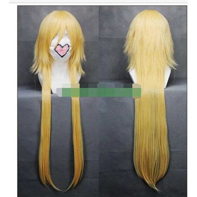 free shipping&gt&gt&gt vogue Cool!BLEACH-Tear Halibel Womens Long Fancy Dress Cosplay Wigs Full 100cm |