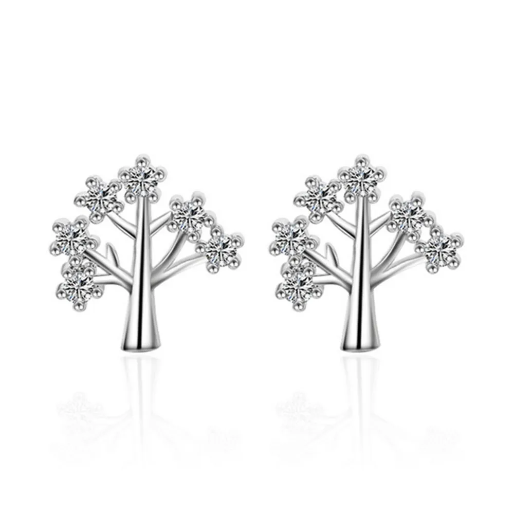 Женские серьги гвоздики с кристаллами 9 мм|crystal stud earrings|brand earringsfashion earrings |