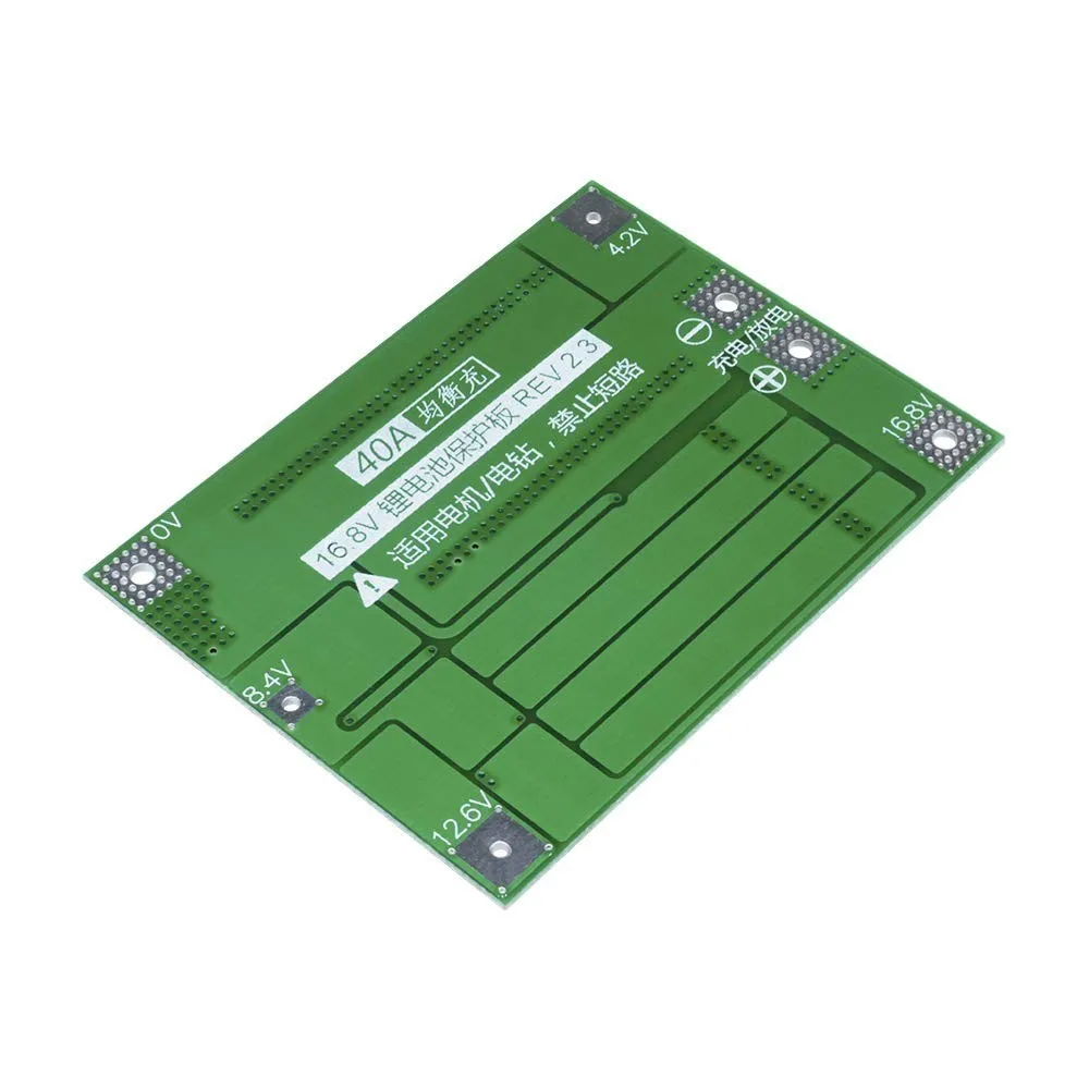 4S 40A литий ионный Батарея 18650 Зарядное устройство PCB плата защиты BMS с балансом для