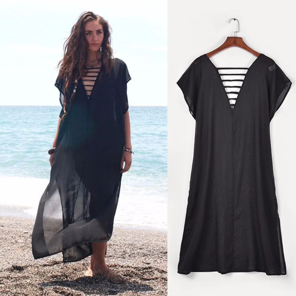 plus size summer tops for women 2018 Black blouse Short Sleeve Swimsuit Top Sexy Summer Beach Wear Women blusa feminina XL |