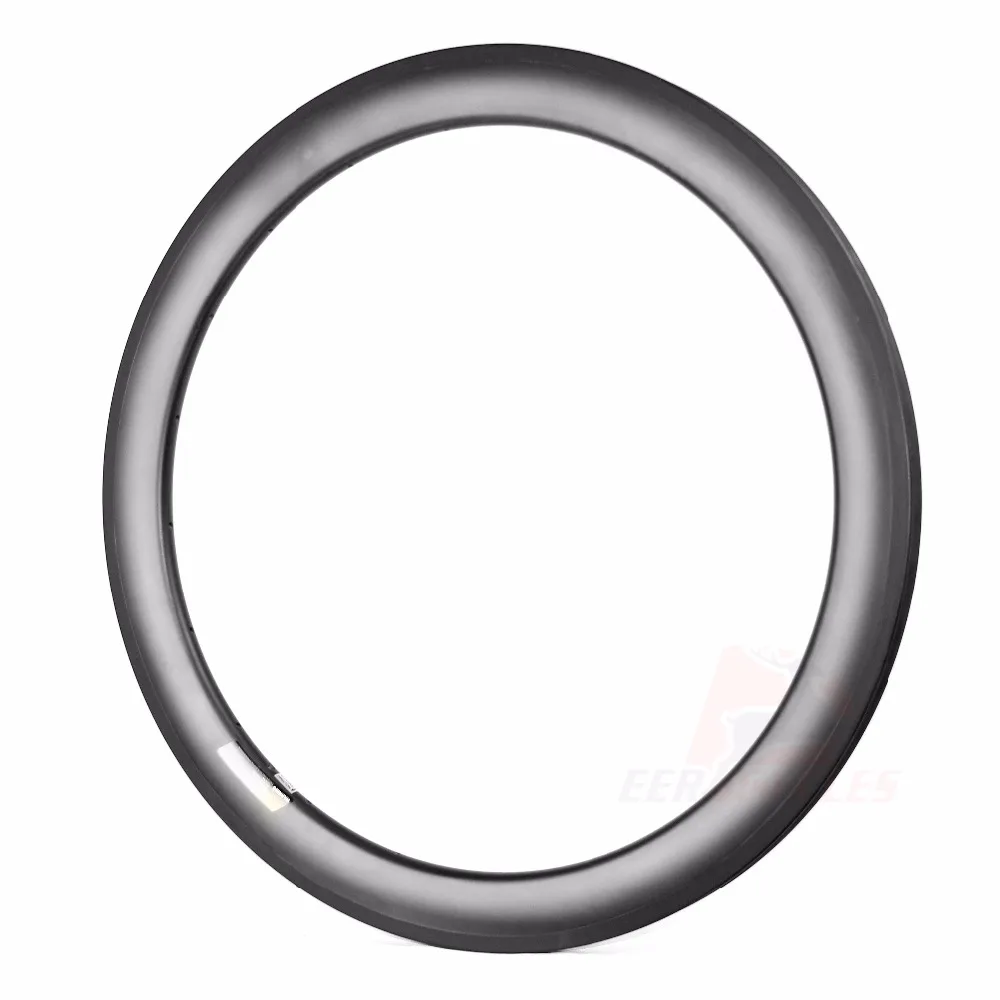 Углеродные трубчатые дорожные велосипедные диски U-образной формы 425 г 700c 55 мм