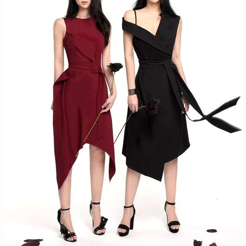 INDRESSME 2019 Новое модное женское платье с открытыми плечами вечернее ТРАПЕЦИЕВИДНОЕ