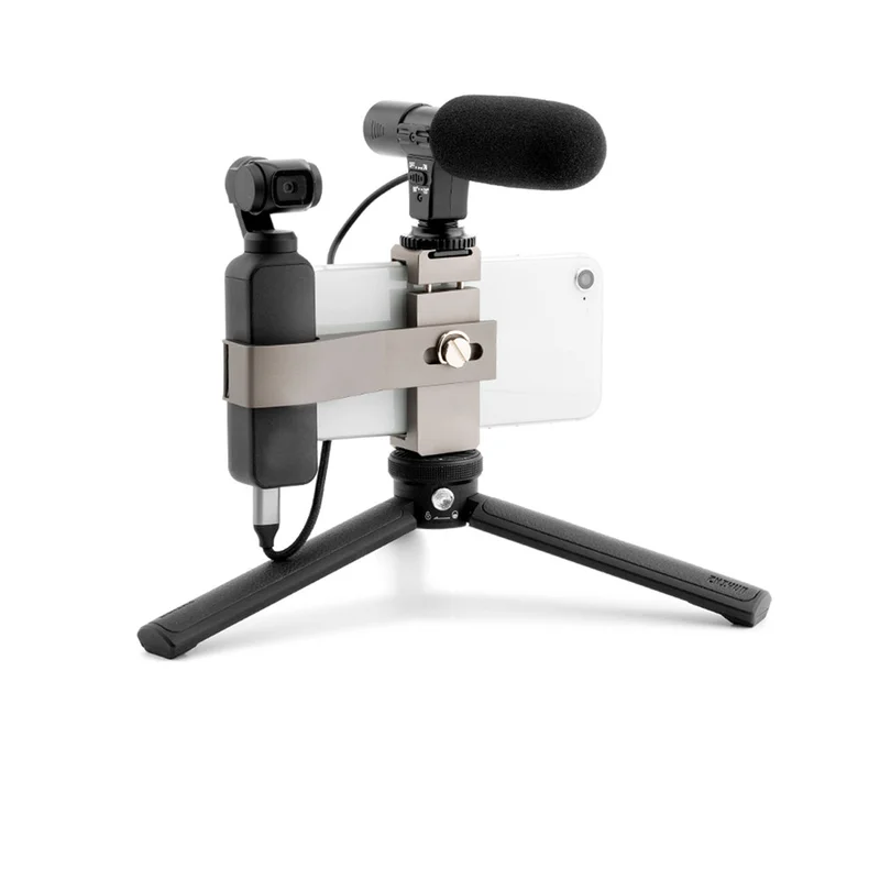 Карманный держатель для DJI OSMO алюминиевый Удлинительный кронштейн с зажимом
