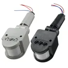 Наружный датчик движения MJJC горячая Распродажа, настенный светильник, светодиодный инфракрасный датчик движения RF180 градусов, датчик движения переключатель датчика детектора, AC85V  260V 12V