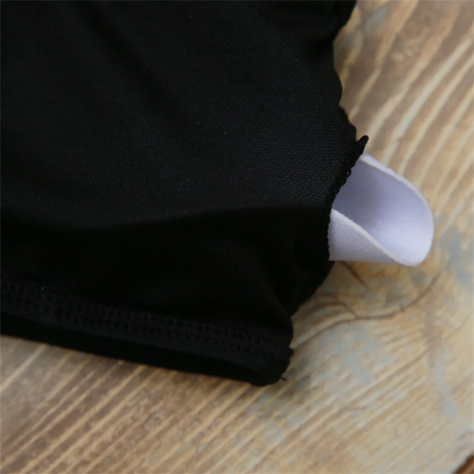 Однотонный комплект бикини сексуальный женский купальник бандо черный розовый с