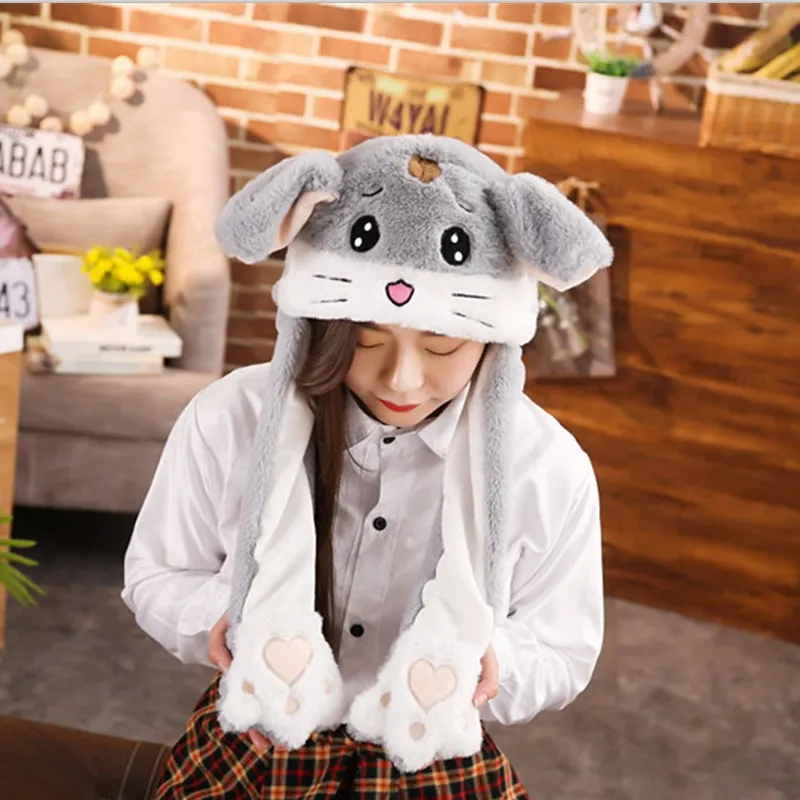 Популярная новинка 2019 стильная привлекательная детская милая плюшевая шапка