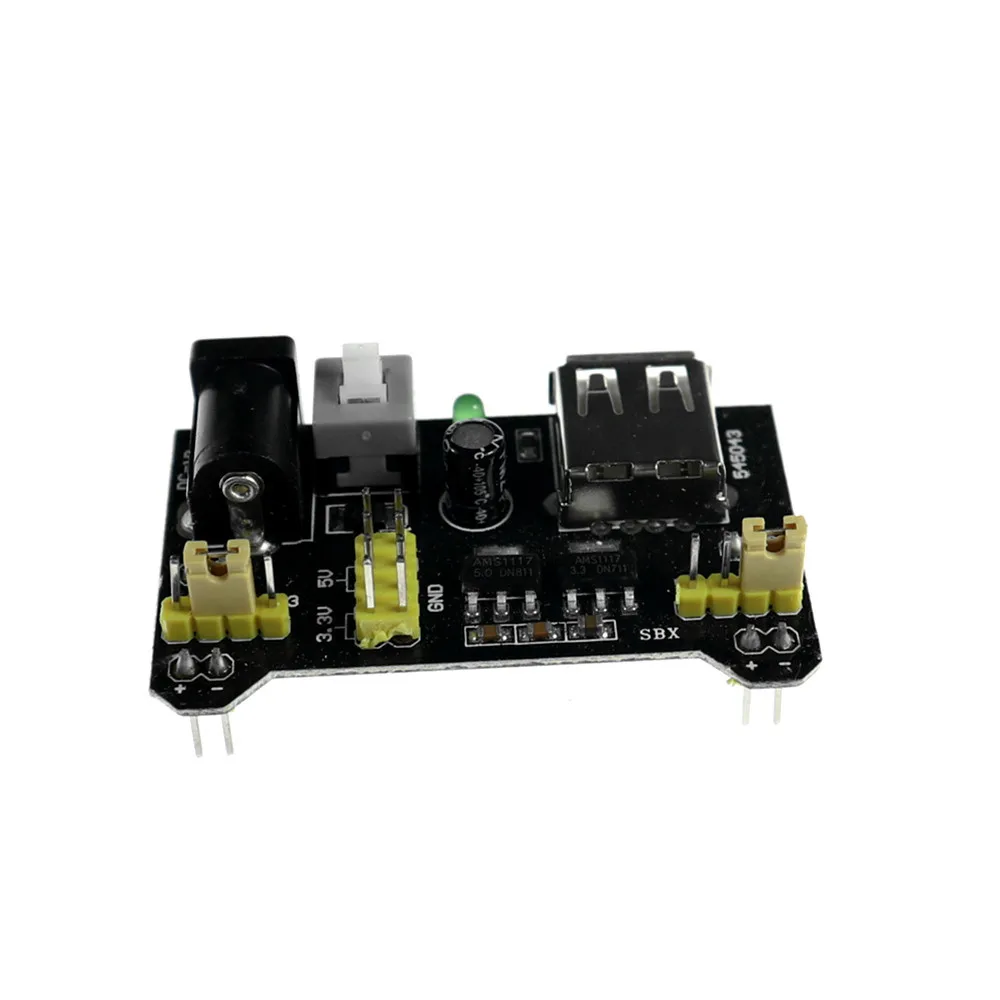 KJ386 MB102 макетная плата модуль питания 3 V 5V Для Arduino Solderless Хлеб доска регулятор