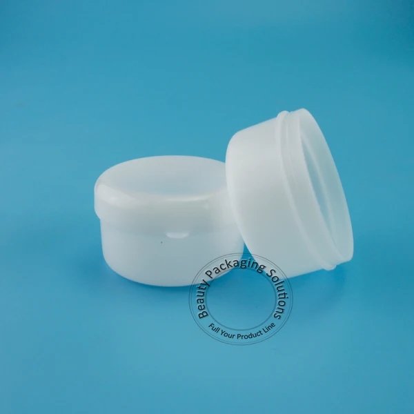 30 шт./лот пластиковая банка для крема 100 г небольшие косметические полиэтиленовые