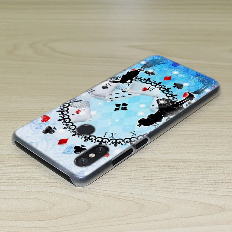 Алиса в стране чудес чехол для телефона для Xiaomi mi 9 Honor 8 Lite A1 A2 Lite Red mi 5 5A 6A Примечание 6 7 S2 жесткий поликарбонатный чехол для телефона чехол