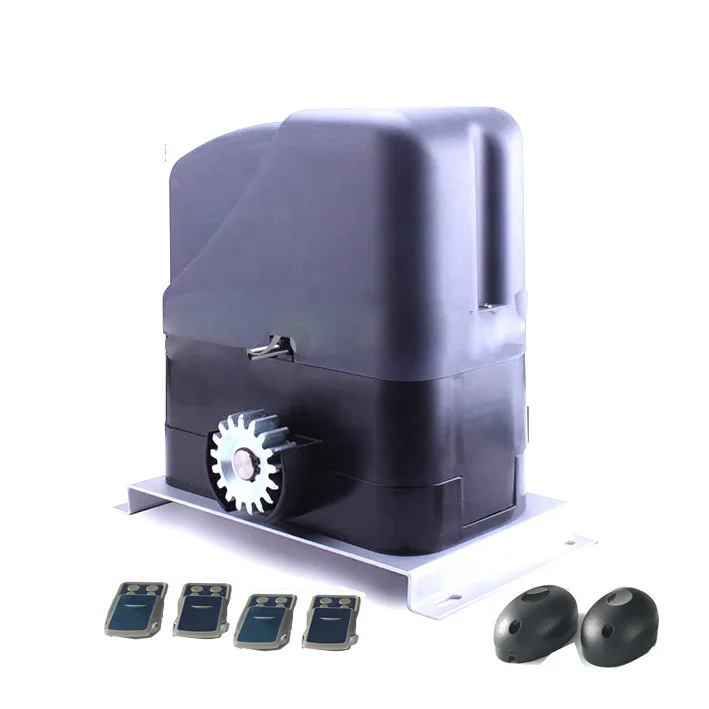 kit3 DC 12 В открывалка ворот, 800 кг раздвижное электрическое устройство для открывания ворот автоматический двигатель сверхмощный трек подъездная Дорожка комплект безопасности - Цвет: kit3