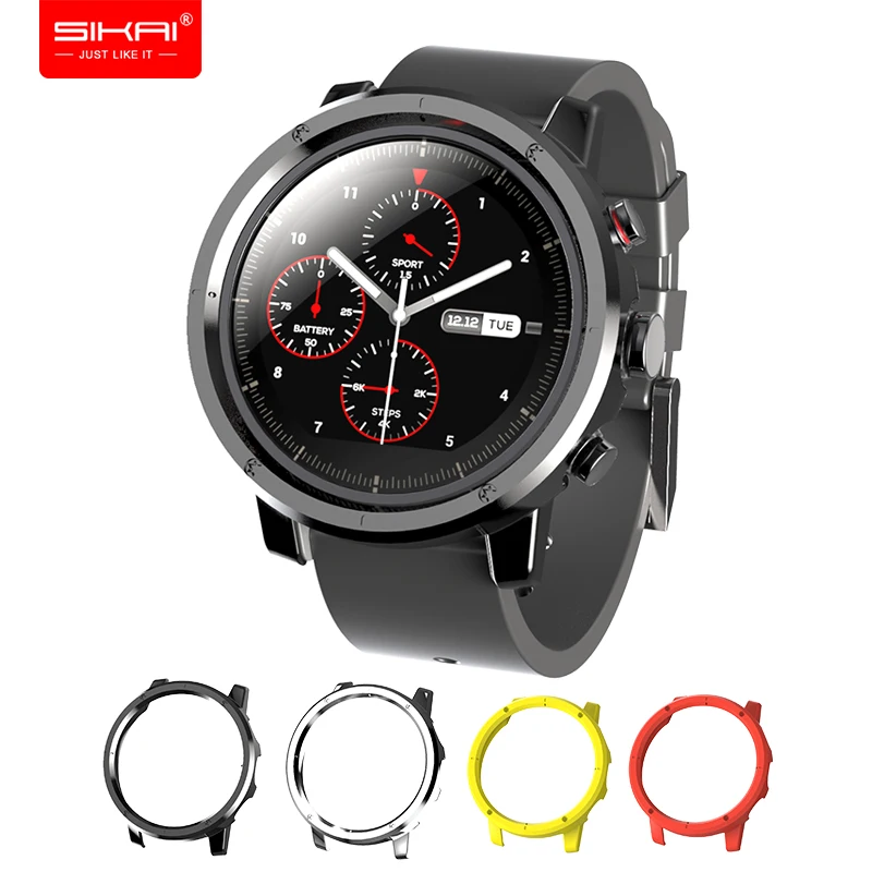 Чехол с покрытием для часов SIKAI Сменный Huami Amazfit Stratos 2 аксессуары Amazift