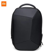 Стильный стильный рюкзак Xiaomi JIKE с геометрическим сплайсингом, отражающий эргономичный дизайн, водостойкий 15,6 рюкзак для ноутбука