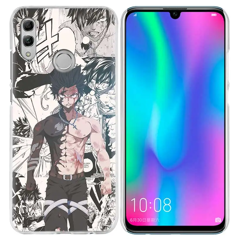 08 FAIRY TAIL чехол для huawei Honor 8X Y9 9 10 Lite Play 7C 8C 8S 8A фотоаппаратов моментальной печати 7S 7A Pro V20 20i Y6 Y7 Y5 жесткий чехол с рисунком из аниме чехол для телефона Capa - Цвет: 08