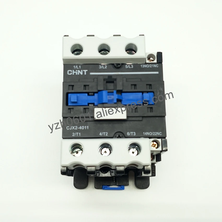 Оригинальные Chint CJX2-4011 контактор переменного тока 1NO + 1NC 40A напряжение катушки 380 В