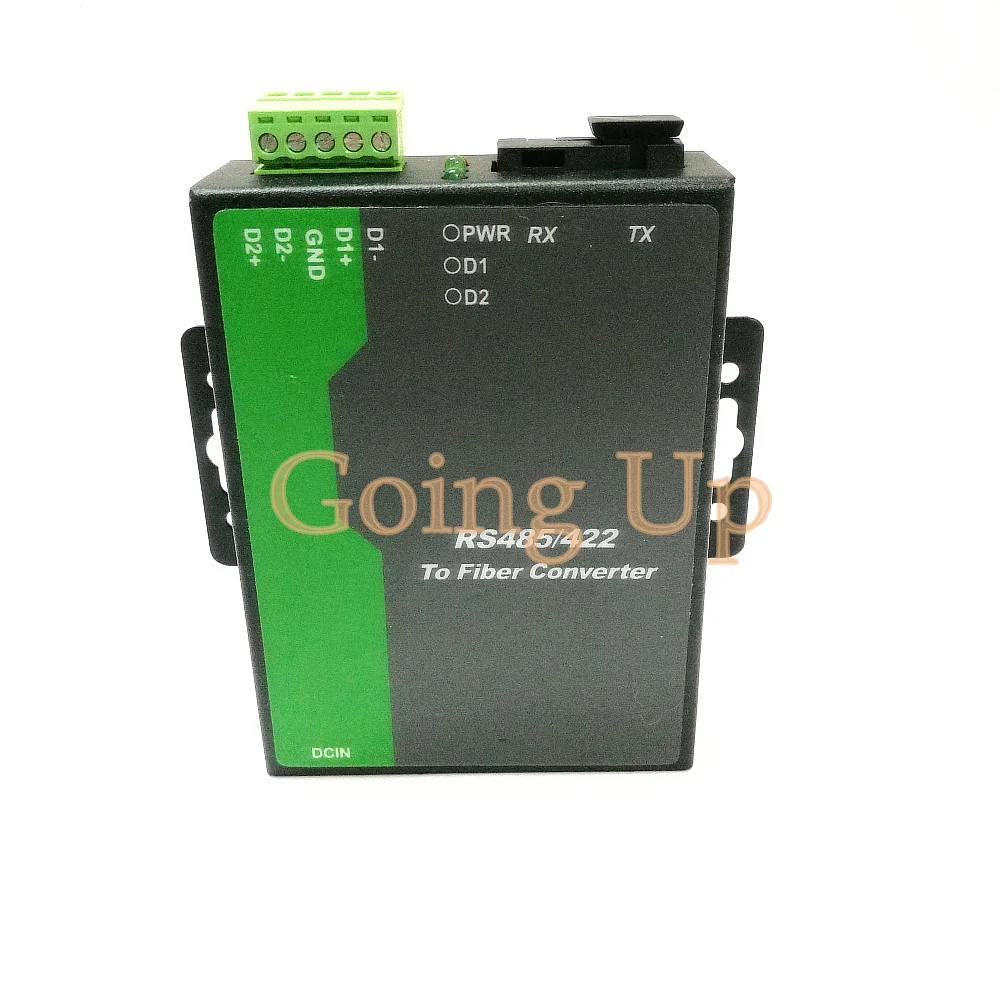 Промышленный 2 полосный RS485 двухсторонний Оптический Терминал 485 оптический