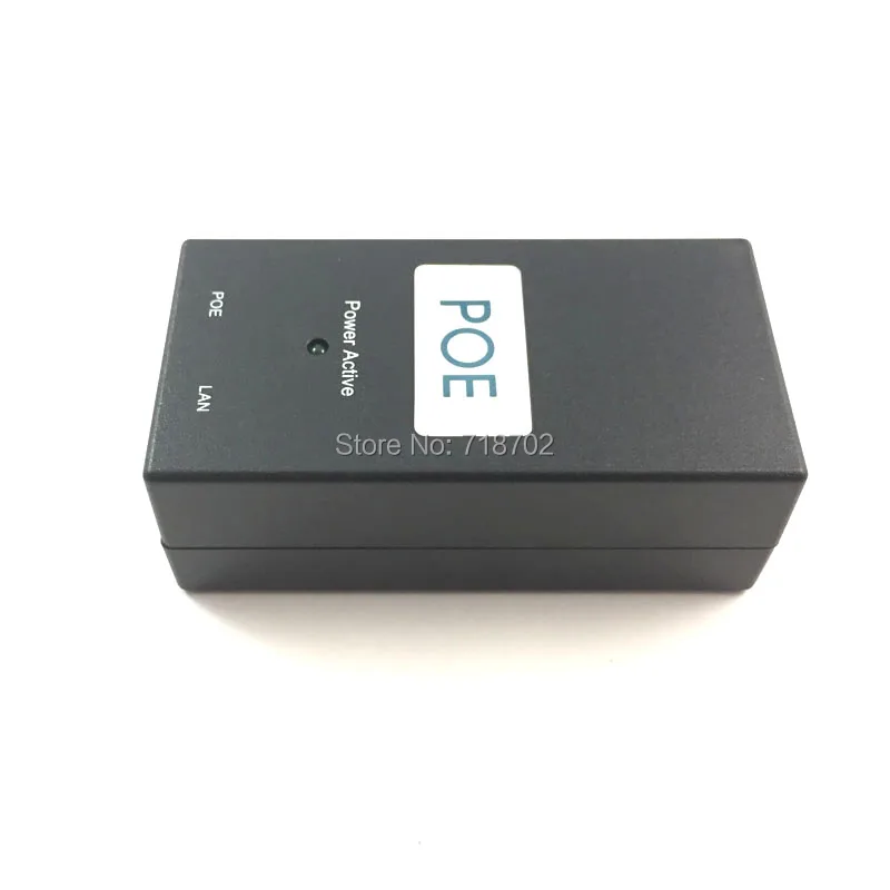 Бесплатная Доставка 5 шт. 24 В 1A POE Мощность Over Ethernet AC/DC адаптер Инжектор R J45 разъем