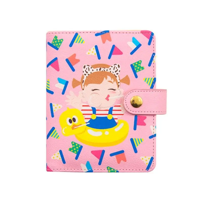 Pink large Bentoy милый держатель для карт для девочек, сумка для женщин, 100 шт., дневник для страниц, записная книжка, Kawaii, планировщик путешествий, чехол для блокнота, дневник из бисера - Цвет: Pink large