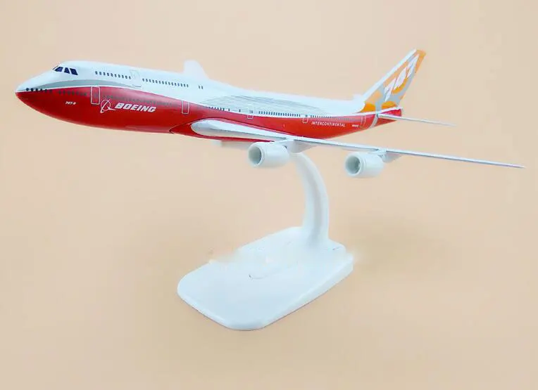 20 см воздушный прототип Boeing 747 B747-8 Airlines ProtoMech модель самолета из сплава металла модель самолета литая под давлением игрушка детский подарок