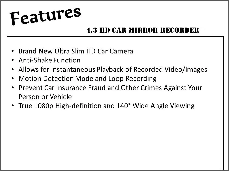 4 3 двойной объектив зеркало заднего вида камера видео цифровой видеорегистратор