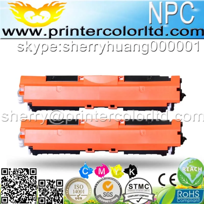 Картридж с тонером CF350A для HP 130A совместимый цветной картридж принтера Color LaserJet MFP