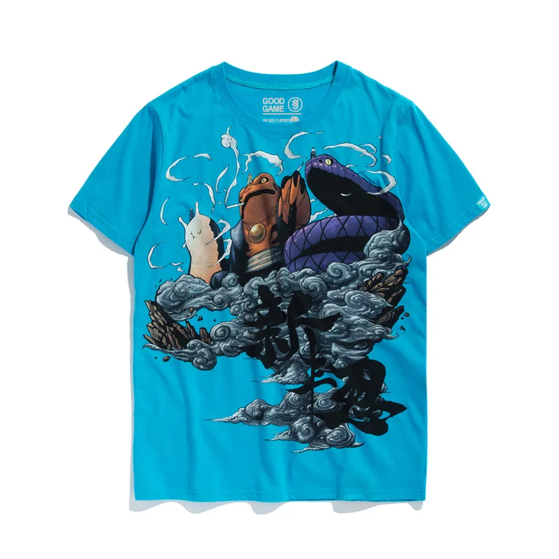 Качество Uzumaki Наруто Hokage Хатаке Какаши футболки футболка с Наруто 3xl