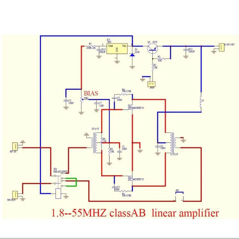 MINIPA DIY наборы 100 Вт SSB Линейный Усилитель Мощности HF YAESU FT-817 KX3 heastink cw AM FM C4-005