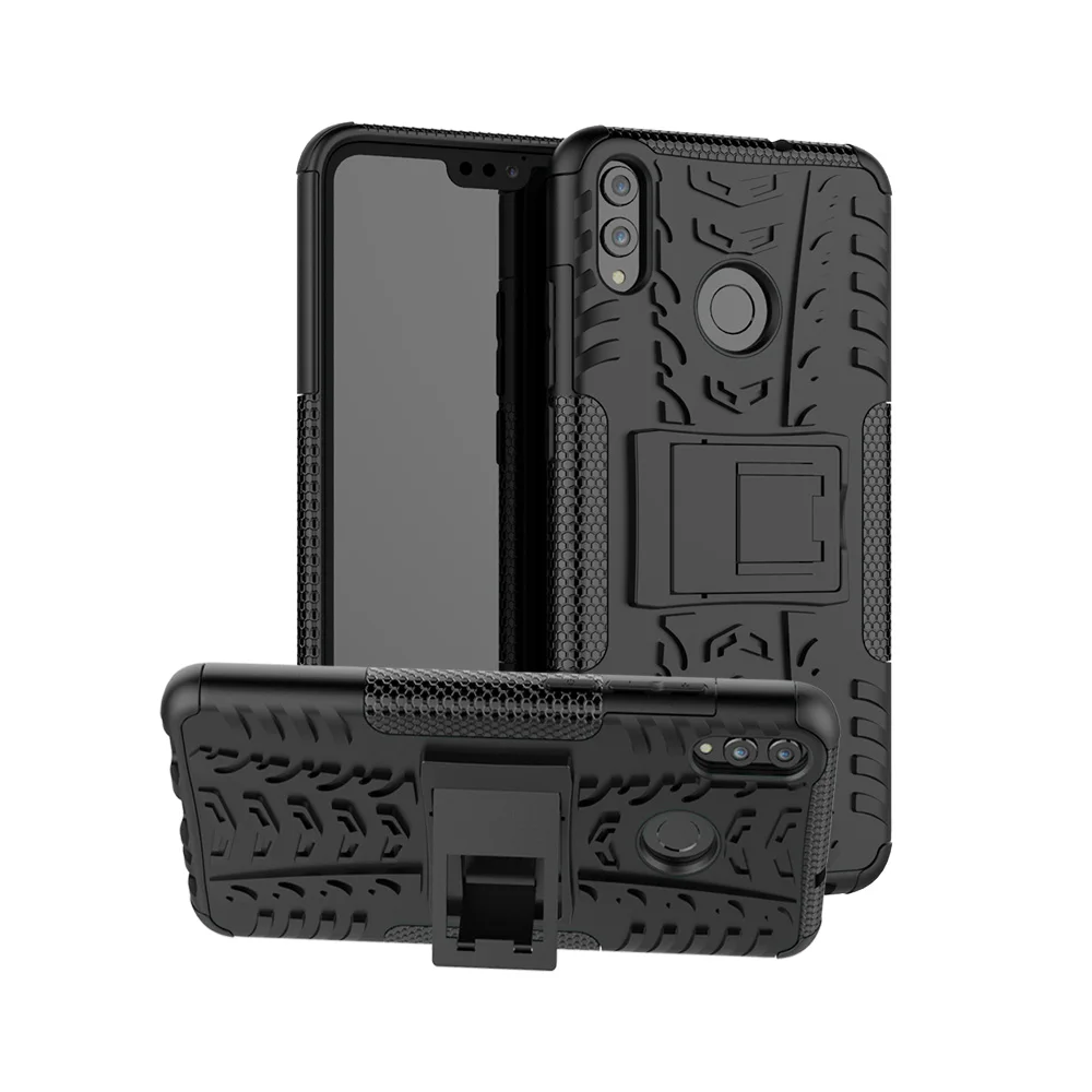 For Huawei Honor 8X 6.5 inch Case TPU+PC Heavy Duty Armor Shockproof Hard Silicone Rubber Phone Cover | Мобильные телефоны и