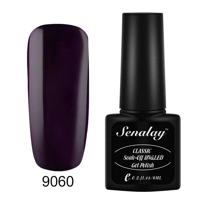 60 SENALAY Гель-лак набор для маникюра UV Vernis полуперманентное верхнее покрытие гель-Лаки лак для ногтей лампа Лаки лак для ногтей праймер - Цвет: 60