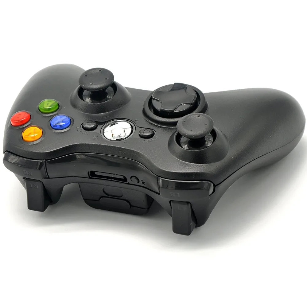 2.4 ГГц Беспроводной контроллер для Microsoft Xbox 360 геймпад для Xbox 360 игровой контроллер Совместимо с Оконные рамы 7/8 /10 черный