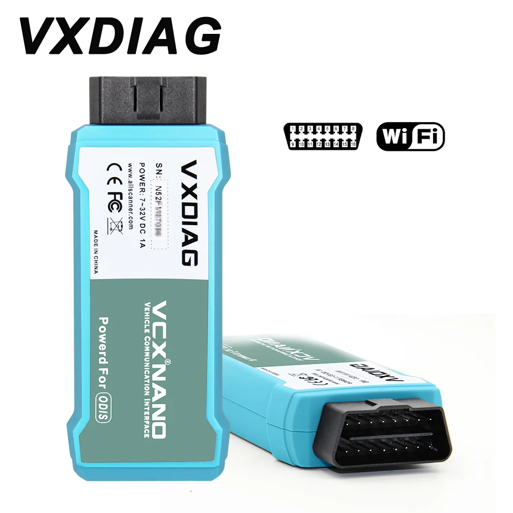 VXDIAG VCX NANO 6154 ODIS V5.13 OBD OBD2 wifi автомобильный диагностический инструмент ODIS 5.1.3 же 5054A 6154 wifi
