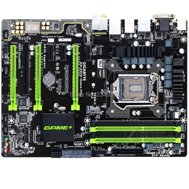 Для Gigabyte GA-Z97X-Game Plus настольная материнская плата Z97X-Game Plus Z97 LGA 1150 i3 i5 i7 DDR3 полностью протестированная