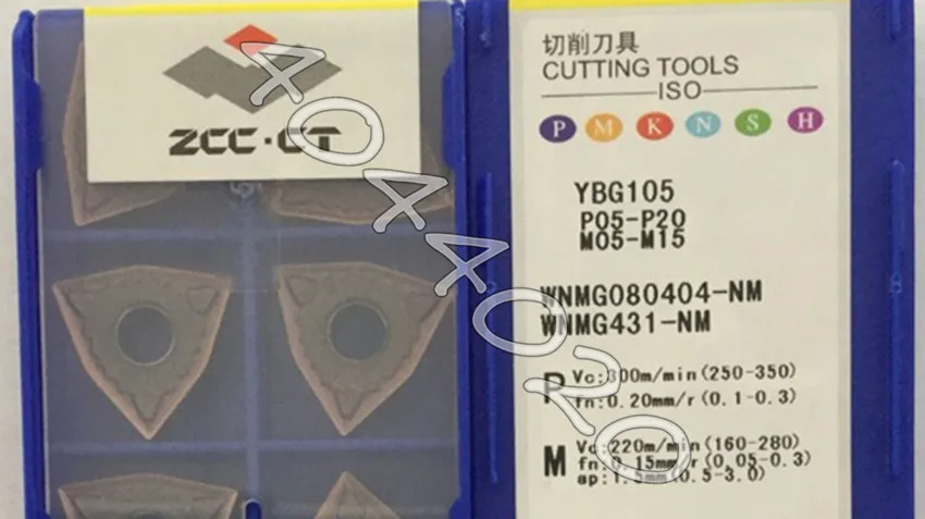 

10 шт. WNMG080404-NM YBG105 WNMG431-NM YBG105 карбидная вставка