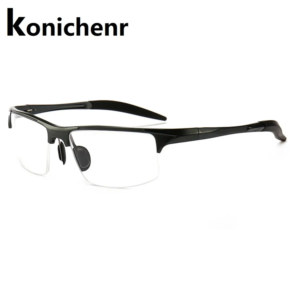 Мужские квадратные очки Konichenr с оправой для коррекции зрения при близорукости