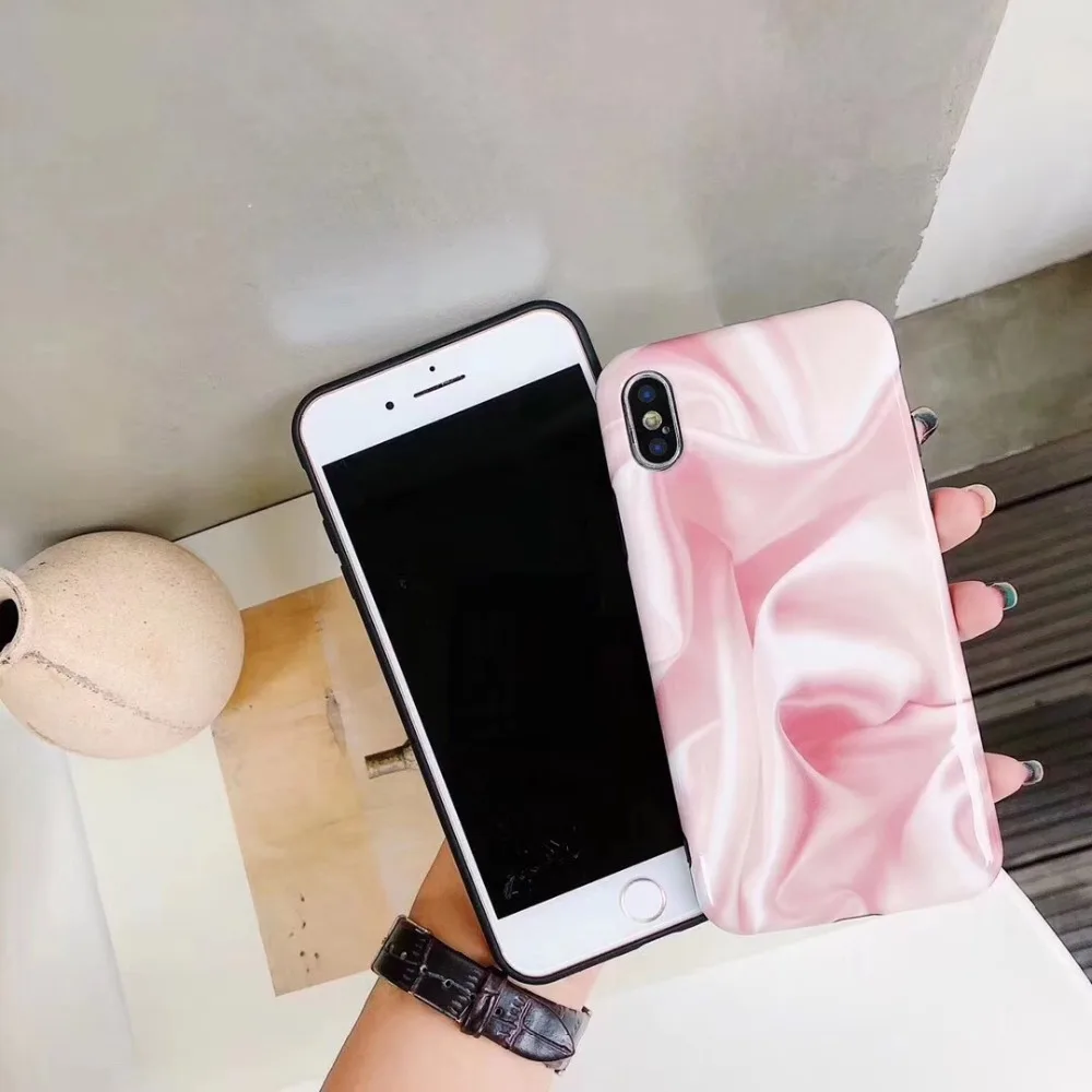 Мраморный чехол для Coque iphone 7 XS MAX, чехол, мягкая задняя крышка из ТПУ для iphone 6, 6 S, 7, 8 Plus, 7 Plus, 8 Plus, iphone X, S, XR, глянцевый чехол