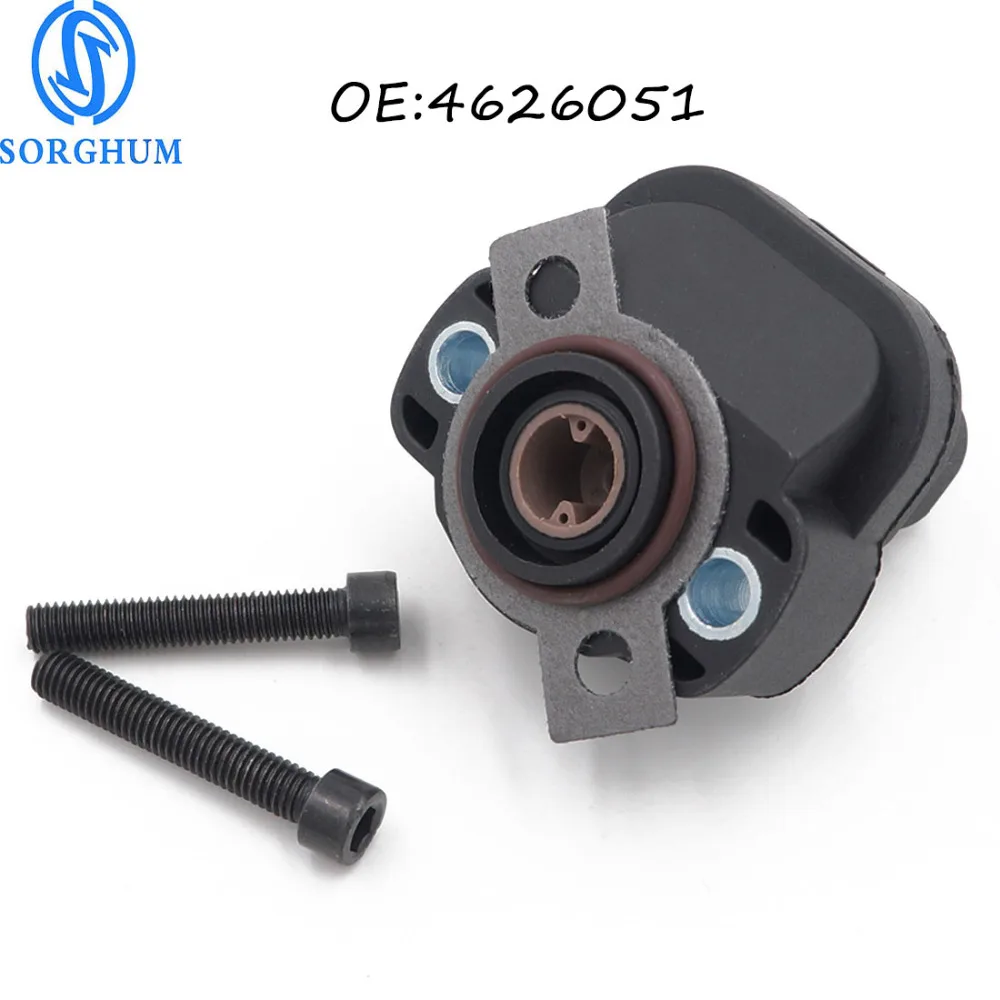 4 шт. Датчик положения дроссельной заслонки 4626051 TPS подходит для Jeep Cherokee Chrysler Dodge