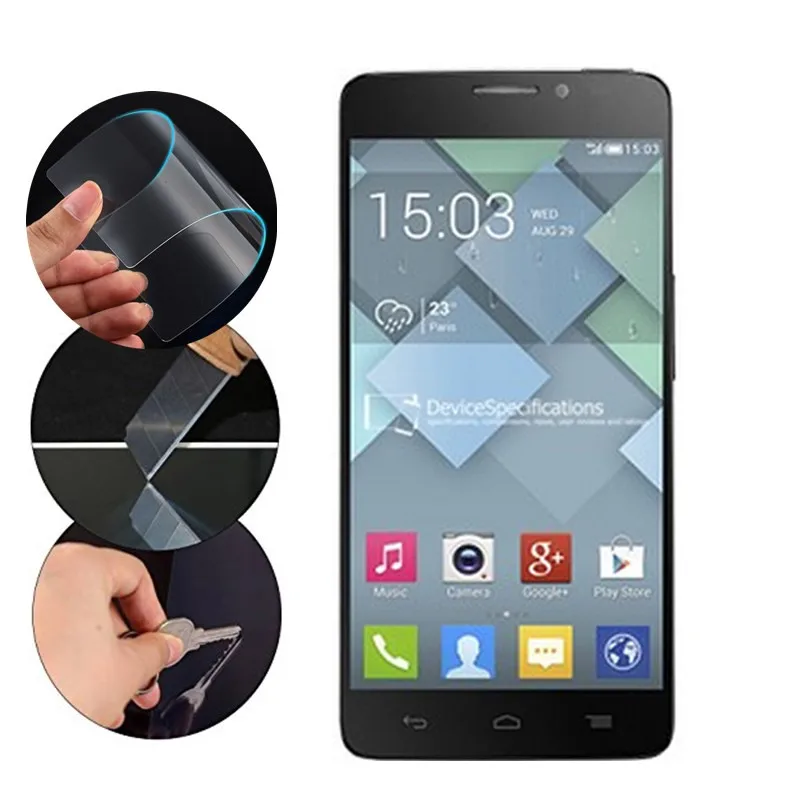 Защитная мягкая нанопленка для экрана, чехол для Alcatel One Touch Idol X plus 6043 6043A 6043D 6040 6040A 6040D, не стеклянная пленка