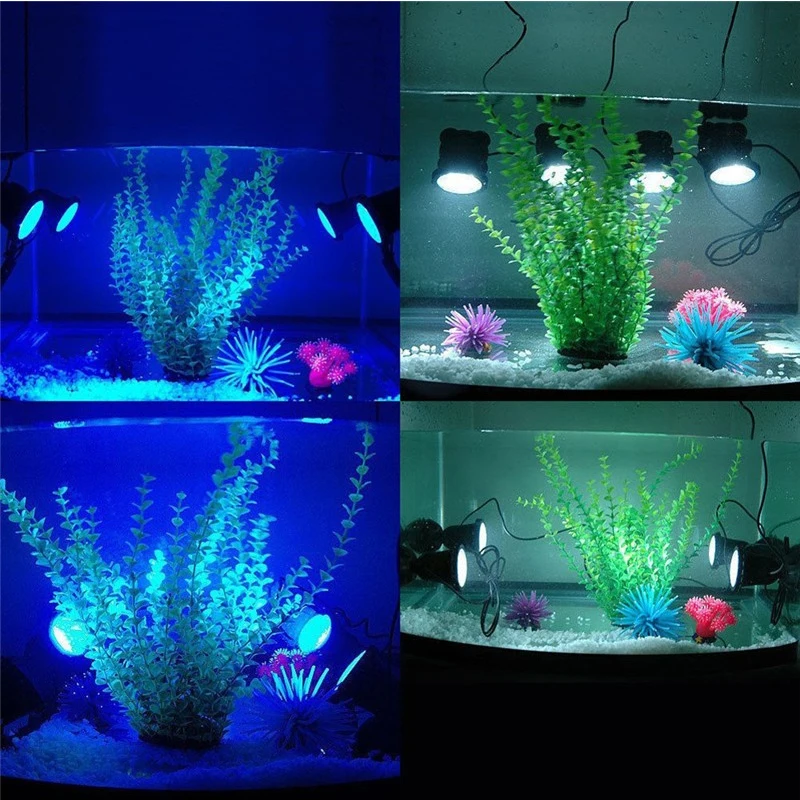 Погружная подводная лампа с дистанционным управлением Светодиодный точечный