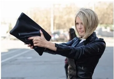 3D печати пистолет для мелочи женский клатч вечерняя сумочка кожаные сумки