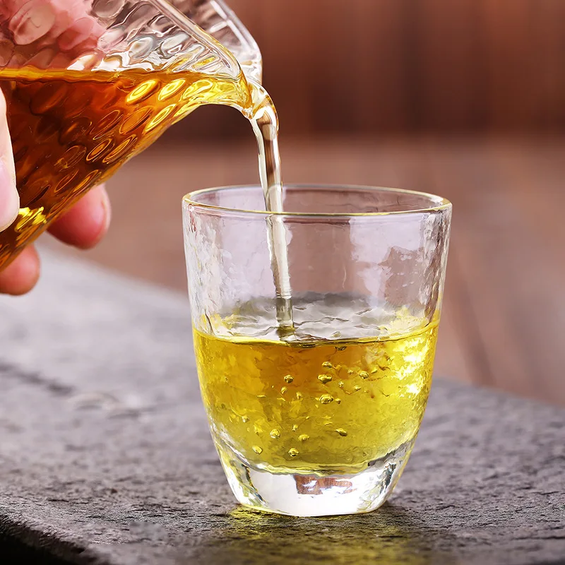 2 шт уникальные стеклянные чашки для чая кунгфу высокого качества утренний чай