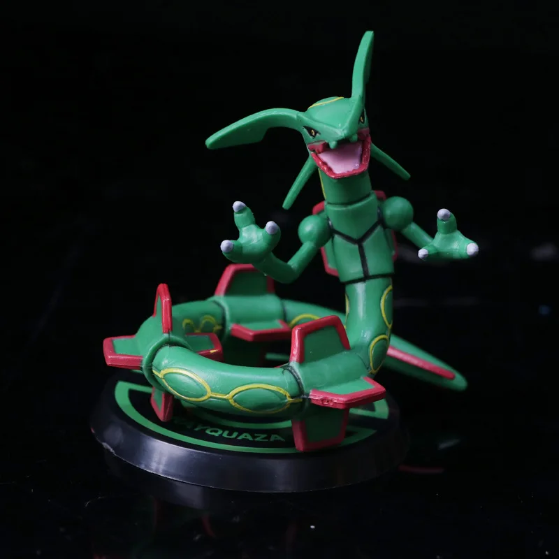 10-12 см 6 шт./компл. Пикачу Lunala Rayquaza Raichu Arceus ПВХ фигурки Куклы модельные Фигурки игрушки SA1544
